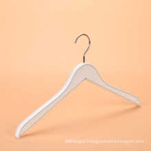 Assessed Supplier Pengfei luxury PU leather coat hangers for brand clothes store